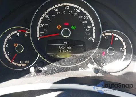 2013 Volkswagen Beetle 2.0L Tdi из США, поврежденный, VIN 3VW5L7AT4DM818085